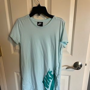 Nike Girls Light Blue Athletic Dress